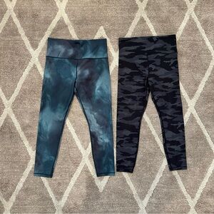 Athleta Elation 7/8 Tight Leggings SET OF 2 (Size Medium)